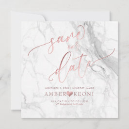 PixDezines日救付/フェイクバラ金ゴールド/白大理石 セーブザデート