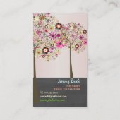 PixDezines春開花/シャルボード 名刺 (裏面)