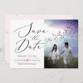 PixDezines書道エレガントスクリプト 招待状 (正面/裏面)