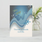 PixDezines本音+波数/波数バックグラウンド 招待状 (スタンド正面)