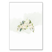 PixDezines水彩アラバスターバラテント テーブルナンバー (裏面)