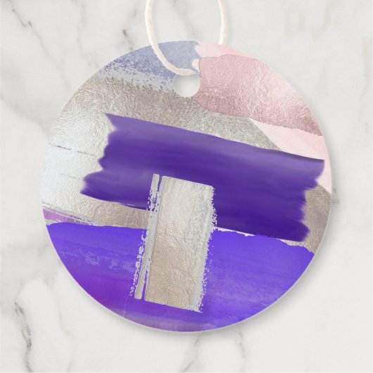 PixDezines水彩パープルありがとう フェイバータグ (裏面)