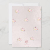 PixDezines水彩フラワープオーニー《キリスト教》洗礼式や命名式 招待状 (裏面)