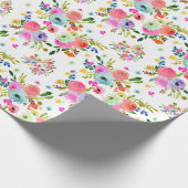 PixDezines水彩ランヌカルス | DIY背景 ラッピングペーパー (角)