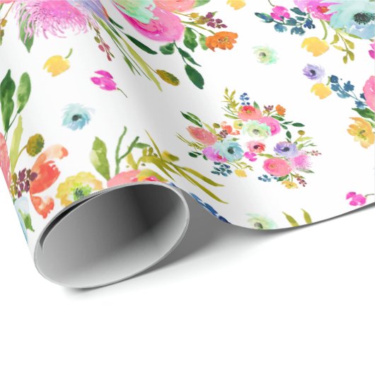 PixDezines水彩ランヌカルス | DIY背景 ラッピングペーパー (ロールコーナー)