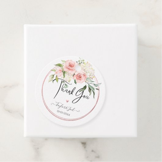 PixDezines水彩埃っぽいバラありがとう フェイバータグ (インサイチュ)