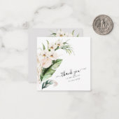 PixDezines水彩熱帯ジャングルノートカード ノートカード (正面/裏面インサイチュ)