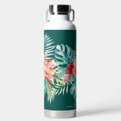 PixDezines水彩熱帯パラダイスフラワー ウォーターボトル (正面)