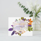 PixDezines水彩花の保存日 セーブザデート (スタンド正面)