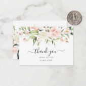 PixDezines水彩赤面クリームバラノートカード ノートカード (正面/裏面インサイチュ)