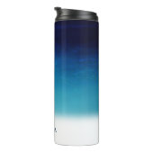 PixDezines海/深いブルーシー タンブラー (回転右)