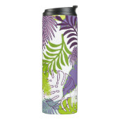 PixDezines熱帯雨林の葉/DIY背景 タンブラー (回転左)