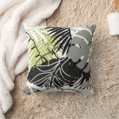 PixDezines熱帯雨林/ダイバックグラウンドカラー クッション (ブランケット)