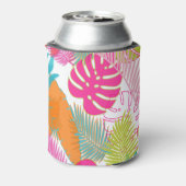 PixDezines熱帯雨林/DIY背景色 缶クーラー (缶裏面)