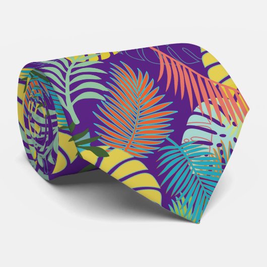 PixDezines熱帯雨林/DIY背景 ネクタイ (ロール)