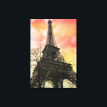 PixDezines秋パリ、エッフェルタワー キャンバスプリント<br><div class="desc">PixDezines秋のパリ、エッフェルタワー。zazzle.comのPixDezines.com™およびPixDezines™によってデジタル拡張</div>