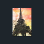 PixDezines秋パリ、エッフェルタワー キャンバスプリント<br><div class="desc">PixDezines秋のパリ、エッフェルタワー。zazzle.comのPixDezines.com™およびPixDezines™によってデジタル拡張</div>