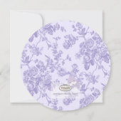 PixDezines紫色のヒッポ+toile 案内状 (裏面)