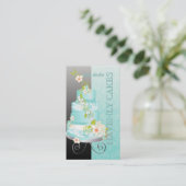 PixDezines結婚のケーキ/ベーカリー/パティスリー 名刺 (スタンド正面)