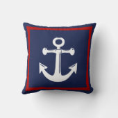 PixDezines航海の/DIYカラー/いかり クッション (裏面)