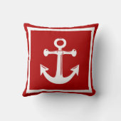 PixDezines航海の/DIYカラー/いかり クッション (裏面)