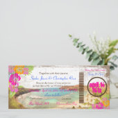 PixDezines花沼ベイ/ヴィンテージ搭乗券 招待状 (スタンド正面)