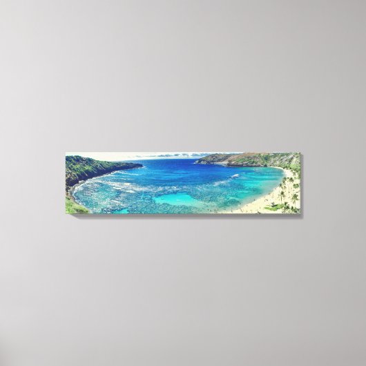 PixDezines花馬湾 キャンバスプリント (正面)