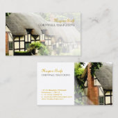 PixDezines茅葺き屋根 名刺 (正面/裏面)