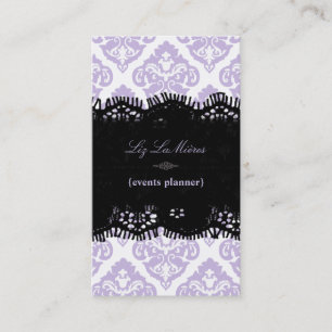 PixDezines薄紫Olivia Damask/diy背景 名刺