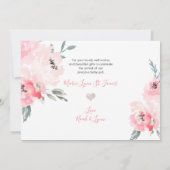 PixDezines誕生のお知らせ+シャワーありがとう 招待状 (裏面)