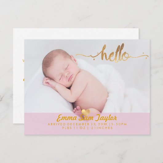 PixDezines誕生発表/フローラ水彩 案内ポストカード (正面/裏面)