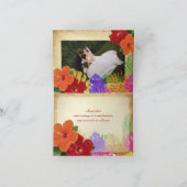 PixDezines赤+オレンジハイビスカス+モンステ葉ラ サンキューカード (内部)