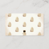 PixDezines金ゴールドピフェイクネコン座席表 プレイスカード (裏面)