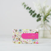 PixDezines開花、BusinessCard 名刺 (スタンド正面)