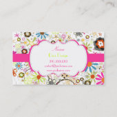 PixDezines開花、BusinessCard 名刺 (裏面)