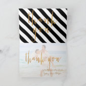 PixDezines黒+白+サンキューカード サンキューカード (内部)