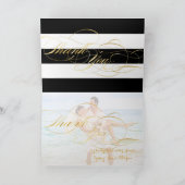 PixDezines黒+白+サンキューカード サンキューカード (内部)