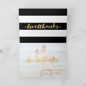 PixDezines黒+白+サンキューカード サンキューカード (内部)