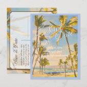 PixDezines/お知らせ/ヴィンテージ ハワイ 案内ポストカード (正面/裏面)