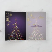 PixDezines きらめく Christmas Tree|DIYカラー… シーズンカード (内部)