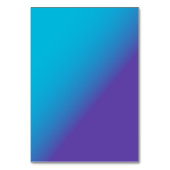 PixDezines✡アクア/パープルタリットナイ(ユダヤ教の)バル・ミツバー テーブルナンバー (裏面)