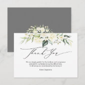 PixDezines アルバスター ローズ 哀悼 お礼 I 招待状 (正面/裏面)