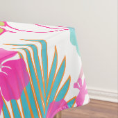 PixDezines アロハ ハイビスカス / DIY 背景色 テーブルクロス (インサイチュ)