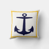 PixDezines アンカー/DIY カラー/航海 クッション (裏面)