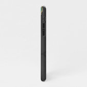 PixDezines ウォーターカラー アゲート ダークグリーン iPhoneケース (左側)