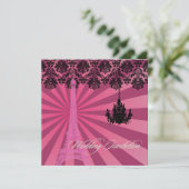 PixDezines エッフェル塔/パリ 招待状 (スタンド正面)