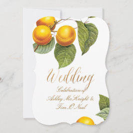 PixDezines オーチャード/ピーチ/レドゥート 招待状