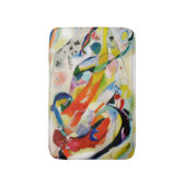 PixDezines カンディンスキー 1914 抽象壁パネル バスマット (正面縦)