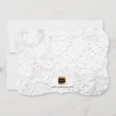 PixDezines カード&ギフト マーブル+ローズゴールド / テーブルサイン 招待状 (裏面)