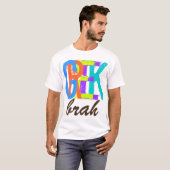 PixDezines ギリシャのブラー！ Tシャツ (正面フル)